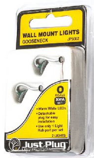 Just Plug: Gooseneck Wall Mount Lights (2) #WOO5662