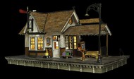  Woodland Scenics  O Built-N-Ready The Depot LED Lighted WOO5852