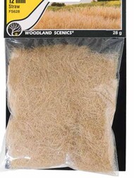  Woodland Scenics  NoScale Static Grass- Straw (12mm Bag) WOO628
