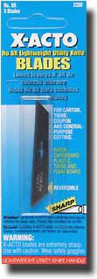 No. 8R Blade Pack of 5, Carded #XAX208