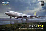 Boeing 707-120 early version NOT 707-120B Continental Airlines Golden Jet. Long range narrow body airliner #X144008