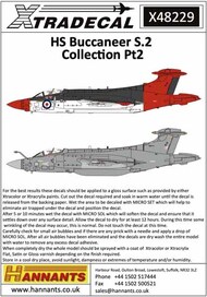 Blackburn Buccaneer S.2 Collection Pt.2 (12 #X48229