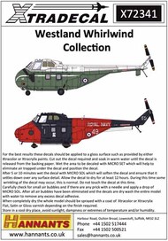  Xtradecal  1/72 Westland Whirlwind Collection (11) XD72341