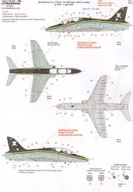  XtraDecal  1/32 BAe Hawk T.1A (2) XX249 4th FTS 70th Annivers XD32037