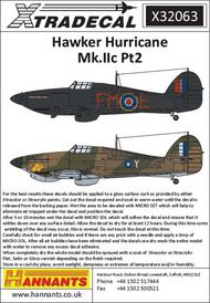 Hawker Hurricane Mk.IIc Pt 2 (3) serial unkno #XD32063