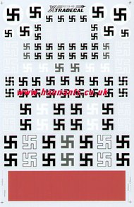 Luftwaffe/German Swastikas. Various styles in #XD48019