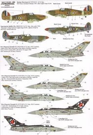  XtraDecal  1/48 RAF 111 Squadron History Part 1 (5) Hurricane XD48096