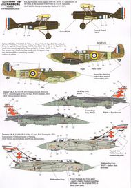  XtraDecal  1/48 RAF History 41 Sqn Pt 1 (4) S.E.5a E3977/C Lt XD48098
