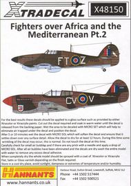  XtraDecal  1/48 Fighters over North Africa and the Mediterran XD48150