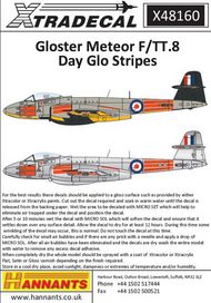  XtraDecal  1/48 Gloster Meteor F(TT).Mk.8 Pt 3 (1) WE876 1574 XD48160