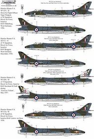  Xtradecal  1/48 Hawker Hunter F.4 (12) XD48213