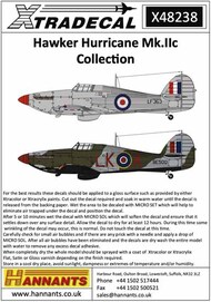  Xtradecal  1/48 Hawker Hurricane Mk.IIc Collection (8) XD48238