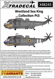  Xtradecal  1/48 Westland Sea King Collection Pt3 (6) XD48245