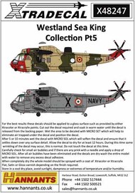  Xtradecal  1/48 Westland Sea King Collection Pt5 (6) XD48247