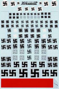  XtraDecal  1/72 REPRINTED! Assorted Swastikas XD72036