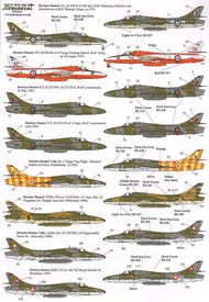  XtraDecal  1/72 Hawker Hunter T7 Two Seaters (20) RAF XL577/8 XD72123