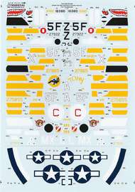  XtraDecal  1/72 Republic P-47D Thunderbolts. They Also Serve. XD72153