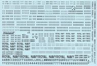  XtraDecal  1/72 RAF Black Serial Letters and Numbers 4in ,6i XD72157