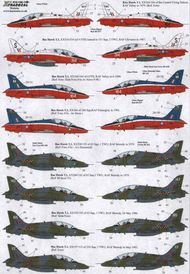  XtraDecal  1/72 Revised and renumbered (Ex X72095) BAe Hawk T XD72166
