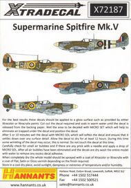 Supermarine Spitfire Mk.Vb/c Includes Prese #XD72187