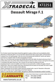 Dassault Mirage F.1C (9): Mirage F.1CT 30-MF #XD72251
