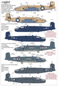  XtraDecal  1/72 North-American B-25C Mitchell Collection (10) XD72273