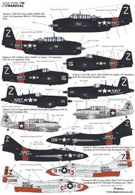  XtraDecal  1/72 USN Reserve Air Wing 91(10): North-American S XD72284