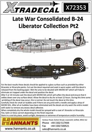 Late War Consolidated B-24 Liberator Collection Pt2 (5 #XD72353