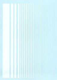  XtraDecal  NoScale Stripes White XDST0002