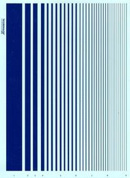  XtraDecal  NoScale Parallel Stripes Blue XDST0006