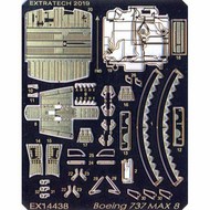  Extra Tech Accessories  1/144 Boeing 737 MAX 8 Detail ETM14438