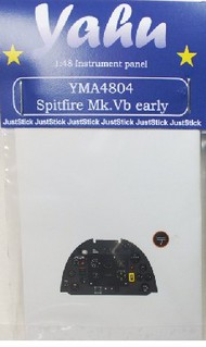  Yahu Models  1/48 Spitfire Mk Vb Early Instrument Panel for ARX, TAM YMA4804