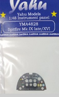 Spitfire Mk IX Late/XVI Instrument Panel for EDU, ICM #YMA4828