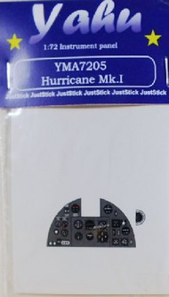 Hurricane Mk I Instrument Panel for ARX #YMA7205