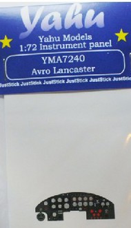  Yahu Models  1/72 Avro Lancaster Instrument Panel for ARX, RVL YMA7240
