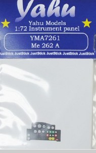  Yahu Models  1/72 Me262 Instrument Panel for RVL, HSG, HBO, HLR, ACY YMA7261