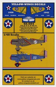  Yellow Wings Decals  1/48 P-6E YWD48084
