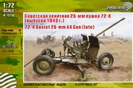 Zebrano  1/72 72-K Soviet AA Gun (late) ZEB72118