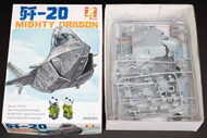 J-20 Mighty Dragon Bubbletop Fighter w/PLAAF Pilot Figure (SNAP) #ZIM1001