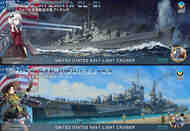 Aotori Bunka USS San Diego CL-53 #ZIMAT35013