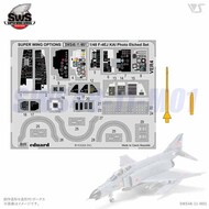  Zoukei-Mura  1/48 F-4EJ Kai Phantom II Color Photo Etch Detail & Turned Metal Parts Set (ZKM kit) ZKMA30726