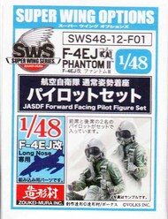 Forward Facing Pilot Figure Set for F-4EJ Phantom II #ZKMA30917