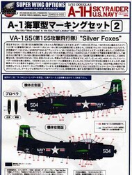  Zoukei-Mura  1/32 Decals - A-1H Skyraider VA-155 & VA-104 ZKMSWS003-D02