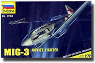  Zvezda Models  1/72 MiG-3 Soviet Fighter ZVE7204