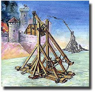 Trebuchet Medieval Siege Engine OUT OF STOCK IN US, HIGHER PRICED SOURCED IN EUROPE #ZVE8516