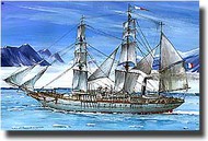 Zvezda Models  1/100 Pourquoi Pas Artic Steam Bark Sailing Ship* ZVE9012