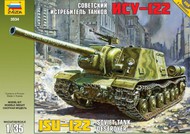  Zvezda Models  1/35 ISU-122 SP Gun OUT OF STOCK IN US, HIGHER PRICED SOURCED IN EUROPE ZVE3534