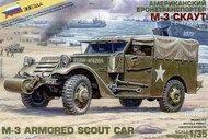  Zvezda Models  1/35 M3 armoured scout car with canvas top ZVE3581