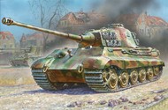  Zvezda Models  1/35 German King Tiger Ausf B Heavy Tank w/Henschel Turret OUT OF STOCK IN US, HIGHER PRICED SOURCED IN EUROPE ZVE3601