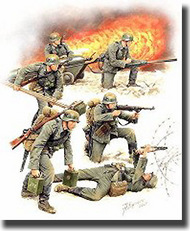  Zvezda Models  1/35 German Sturmpioniere WWII OUT OF STOCK IN US, HIGHER PRICED SOURCED IN EUROPE ZVE3613